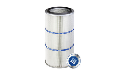 Complete series filter cartridge for dust removal