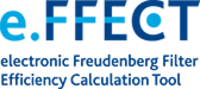 Filtereffizienz Berechnung mit e.FFECT
