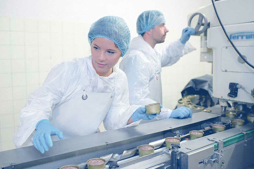 Industrial meat processing