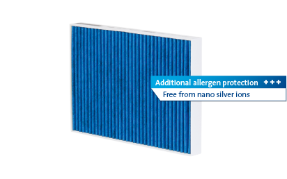 micronAir blue allergen filter
