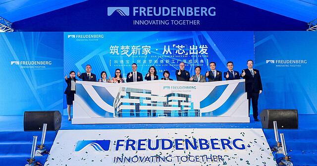 Freudenberg eröffnet neuen Standort in China
